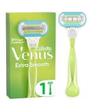 Gillette Venus Extra Smooth Razor Women Ladies Razor + 1 Razor Blade New - Buy Online on SooperMarket.com