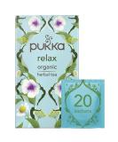 Pukka Organic Teas Relax 20ct - Calming Herbal Blend for Stress Relief - Buy Online on SooperMarket.com