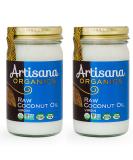 Artisana Organics Raw Virgin Coconut Oil (2 Pack (14 oz)) 14 Ounce (Pack of 2) - Buy Online on SooperMarket.com