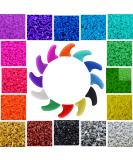 Zetpo Cat Nail Caps - Medium 100pcs Claw Covers in Random Colors with Adhesives and Applicators - Buy Online on SooperMarket.com