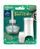 Glade PlugIns Refills Air Freshener Starter Kit - Twinkling Pine & Cedar Essential Oils for Home & Bathroom Limited Edition - Buy Online on SooperMarket.com