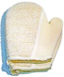 2Pack Exfoliating Soft Terry Cloth Gloves Mitten for Deep Skin Exfoliation - Men and Women Bath Spa and Shower Scrub Mitt - Buy Online on SooperMarket.com