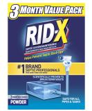 RID-X Septic Treatment, 3 Month Supply Of Powder, 29.4 oz - Buy Online on SooperMarket.com