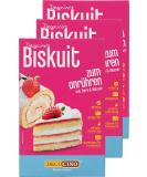 Decocino Biscuit Baking Mix Set (3x250g) - Easy Prep for Airy Biscuits Cream Cakes & More | International Shipping - Buy Online on SooperMarket.com