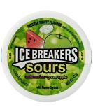 Ice Breakers Sours Sugar Free Mints Watermelon and Green Apple 42 g - Buy Online on SooperMarket.com