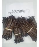 Aromatiz Grade A Madagascar Vanilla Pods - Fresh 10-13cm (Pack of 10) - Buy Online on SooperMarket.com