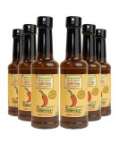 South Devon Chilli Farm Smoky Chipotle Sauce | Medium-Hot Traditional Mexican Sauce - Made with our Applewood-Smoked Home-Grown Jalapenos Versatile Gluten Free - Case of 6 140ml Bottles - Buy Online on SooperMarket.com