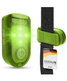 VELMIA Running Lights for Runners (2 Pack) for Maximum Safety Through Visibility I Clip On Strobe Reflective Running Gear for Runners, Dogs, Bike, Walking, LED Running Light, Bike taillight, Stroller Neon green - Buy Online on SooperMarket.com