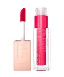 Maybelline New York Glossy Lip gloss for full -looking lips moisturizing with hyaluronic acid LIFTER GLOSS CANDY drop color: No. 024 Bubblegum (pink) 1 x 5.4 ml 024 Bubblegum 5.4 ml (1 Pack) - Buy Online on SooperMarket.com