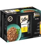 Sheba Selection in Sauce Cat Food - Poultry Variation for Adult Cats - 48 Portion Bags (4 Pack x 12 x 85g) - Premium International Shipping - Buy Online on SooperMarket.com