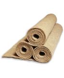 Natural Hemp Rodent Mat 100x40cm | Eco-Friendly Floor Cover for Rabbits Hamsters & Small Animals | Perfect for Cages & Stalls - Buy Online on SooperMarket.com