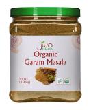 Jiva Organics Organic Garam Masala Powder 1lb Bulk Jar - Non-GMO, Salt-Free Indian Spice Blend - Buy Online on SooperMarket.com