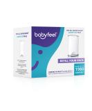 Babyfeel Refills Compatible with DEKOR CLASSIC Diaper Pails | 4 Pack | Exclusive 30% Extra Thickness | Diaper Pail Refills with Powerful Odor Elimination | Powder Scent | Holds up to 1980 Diapers - Buy Online on SooperMarket.com