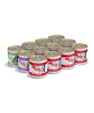 Weruva Dogs in the Kitchen Doggie Dinner Dance Variety Pack 10oz (Pack of 12) | Grain-Free Natural Canned Wet Dog Food - Buy Online on SooperMarket.com