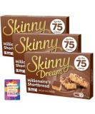 3 x Skinny Dream Bars Millionaire's Shortbread Bundle With Oerich Inspirational Card - Buy Online on SooperMarket.com