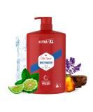 Old Spice Whitewater Shower Gel Men 1000ml 3-in-1 Shampoo Body Wash Face Wash VALUE PACK 1L With Pump - Amber Sandalwood & Citrus - Buy Online on SooperMarket.com