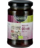 Bio-Verde Black Kalamata Olives Without Stones - 6 x 200g | Premium International Shipping - Buy Online on SooperMarket.com