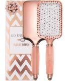 Paddle Brush for Detangling & Styling - Professional Large Hairbrush for All Hair Types - Rose Gold Black by Lily England - Buy Online on SooperMarket.com