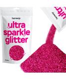 Buy Hemway Ultrafine Sparkle Glitter 100g - Dark Rose Pink Cosmetic Safe | International Shipping Available - Buy Online on SooperMarket.com