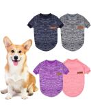 Wisebom 4PCs Winter Dog Sweater - Classic Knit Jumpers for Small & Medium Dogs | Warm Soft & Easy to Wear (XS L) - Buy Online on SooperMarket.com