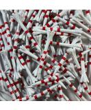 Champ 2-3/4 Stripe Golf Tee 100 Count - White/Red FLYtee - Buy Now - Buy Online on SooperMarket.com