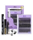 Lash Extension Set 156 PCs eyelash Extensions Set B & Q eyelash extension set Singing Mascara brush lash adhesive remote eyelashes Applicators for DIY Wimper Extensions (dolphinus kit) 1 piece (1 Pack) 156PCS-D-D -SUNSKIT - Buy Online on SooperMarket.com