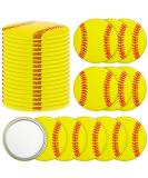 18 Pcs Softball Compact Mirror Softball Gifts for Girls Softball Party Supplies Softball Makeup Mini Mirror 2.76 Inch Sport Round Pocket Portable Mirror for Women Girls Gift Softball Party Accessories - Buy Online on SooperMarket.com