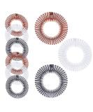 90s Zig Zag Circle Headbands for Women's Hair - 12 Pack (3 Colors) | Shop Now! - Buy Online on SooperMarket.com