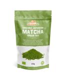 Japanese Organic Matcha Green Tea Powder - Premium Grade - 100g. Produced in Japan Uji Kyoto. Use for Drinking Cooking Baking Smoothie Making and with Milk. Vegan & Vegetarian Friendly 100 g (Pack of 1) - Buy Online on SooperMarket.com
