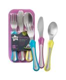 Tommee Tippee Explora First Grown Up Cutlery Set - Assorted Colors | Shop Now - Buy Online on SooperMarket.com