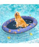 Pet Soft Inflatable Dog Float Raft - Large Blue for Summer Swimming - Buy Online on SooperMarket.com