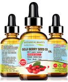 100% Pure Goji Berry Seed Oil - Virgin Cold Pressed Carrier Oil for Face Skin Hair & Nails | Botanical Beauty - 30ml - Buy Online on SooperMarket.com
