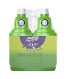 Swiffer WetJet Multi-Purpose and Hardwood Liquid Floor Cleaner Solution Refill, with Gain Scent, 42.26 Fl Oz (Pack of 2) - Buy Online on SooperMarket.com
