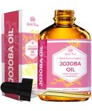Leven Rose Jojoba Oil 4 oz - Pure, Cold Pressed, Natural Moisturizer for Skin, Hair, Body, Nails - Buy Online on SooperMarket.com