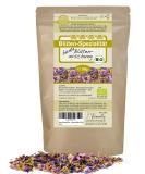 Buy Organic Colored Flower Mixture | 50g | Direct & Friendly | Colorful Rose Marigold & Cornflower Petals for Elegant Dining Decor - Buy Online on SooperMarket.com
