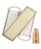 Exfoliating Natural Loofah Back Scrubber for Shower to Clean Your Back Deeply - Buy Online on SooperMarket.com