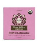 Moon Valley Organics Herbal Lotion Bar in Lavender  Moon Melt Bar  Calendula and Comfrey  Beeswax  Heal and Restore Chapped Skin  Soothing - Buy Online on SooperMarket.com