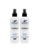 FRAGFRE Detangler 8 oz (2-Pack) - Fragrance-Free & Hypoallergenic Hair Detangler Set - Parabens Free - Leave-in Conditioner for Sensitive Skin - Vegan & Gluten-Free - Styling Heat Protectant - Buy Online on SooperMarket.com