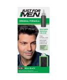 Just For Men Original Formula Real Black Hair Dye Targets Only The Grey Hairs Restoring The Original Colour For a Natural Look H-55 Real Black H55 - Real Black Single - Buy Online on SooperMarket.com