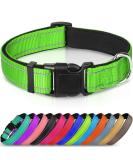 Joytale Reflective Dog Collar for Medium Dogs - Green Pack of 1 | Durable & Stylish - Buy Online on SooperMarket.com
