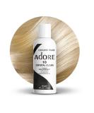 Adore Semi Permanent Hair Color - Vegan and Cruelty-Free Hair Dye - 4 Fl Oz - 010 Crystal Clear (Pack of 1) 010 Crystal Clear 4 Fl Oz (Pack of 1) - Buy Online on SooperMarket.com