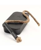 berleben Tindr Wick & Bellow - Parrafin Wax Infused Hemp Tinder Tube, Fire Starter - Includes Black Anodized Aluminum Sleeve & Slider Box - for All Weather, 60 Minute Burn Time - Survival Kit - Buy Online on SooperMarket.com