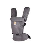 Ergobaby Adapt Carrier for Newborns | 3 Positions | SoftFlex Mesh | Graphite Grey - Buy Online on SooperMarket.com