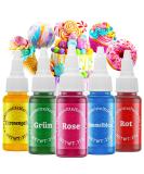 Buy Wwtop 5 Gel Food Color Set - 25g x5 | Sugar-Free Cake & Fondant Coloring | Ideal for Macarons Drinks & Easter Eggs - Buy Online on SooperMarket.com