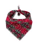 Lionheart Glory Dog Haller Washable Soft Cotton Christmas Neckerchief for Large Dogs | Adjustable Green & Red Kerchief | Perfect Holiday Accessory (1 Pack) - Buy Online on SooperMarket.com