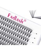Premium 20D 0.07mm D Curl Individual Eyelash Clusters - 120PCs DIY Fadlash Eyelashes - 13mm | Shop Internationally - Buy Online on SooperMarket.com
