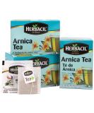 Herbacil Arnica Tea, Caffeine-Free, 3-Pack, 0.88 Oz, 25 Tea Bags, Boxes (75 Tea Bags) 25 Count (Pack of 3) - Buy Online on SooperMarket.com
