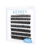 Lash Clusters 84 Pcs - DIY Cluster Eyelash Extensions for Natural Look - Thin Band, Soft Individual Lashes (Cirrus D-16) - Buy Online on SooperMarket.com