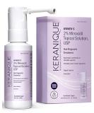 Keranique Hair Regrowth Treatment for Women - 2% Minoxidil for Hair Growth & Thickening - Topical Solution Scalp Treatment for Hair Loss & Thinning w/ Precision Spray Applicator - 2 Fl Oz - Buy Online on SooperMarket.com