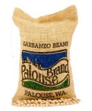 Chickpeas | Garbanzo Beans | Family Farmed in Washington State | Desiccant Free | 5 lbs | Non-GMO Project Verified | Kosher Parve | USA Grown | Field Traced | Burlap Bag - Buy Online on SooperMarket.com
